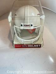 MaxSold Auction: TEXAS LONGHORNS Unsigned Riddell Mini Helmet - Parker (Colorado, USA) SELLER MANAGED Commercial Liquidation Online Auction - Heritage Oak Drive