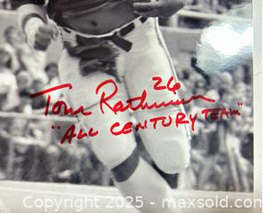 MaxSold Auction: TOM RATHMAN Signed 8x10 Photo w/ "All Century Team" Inscription — Nebraska Cornhuskers (49ers Legend)   - Parker (Colorado, USA) SELLER MANAGED Commercial Liquidation Online Auction - Heritage Oak Drive