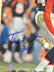 MaxSold Auction: TYRONE BRAXTON Signed 8x10 Photo — Denver Broncos    - Parker (Colorado, USA) SELLER MANAGED Commercial Liquidation Online Auction - Heritage Oak Drive