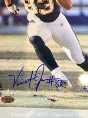 MaxSold Auction: VINCENT JACKSON - Signed 8x10 Photo - San Diego Chargers - Northern Colorado Bears UNC   - Parker (Colorado, USA) SELLER MANAGED Commercial Liquidation Online Auction - Heritage Oak Drive