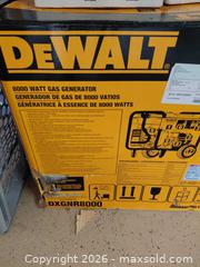 MaxSold Auction: Dewalt Generator with 2 Gas Cans - Fair Oaks (California, USA) PARTNER MANAGED Moving Online Auction - Cocoa Palm Way
