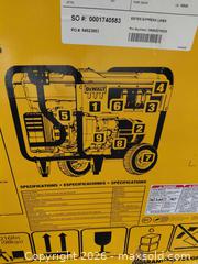 MaxSold Auction: Dewalt Generator with 2 Gas Cans - Fair Oaks (California, USA) PARTNER MANAGED Moving Online Auction - Cocoa Palm Way