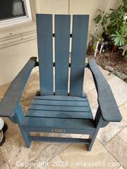 MaxSold Auction: Four Adirondack Chairs - Fair Oaks (California, USA) PARTNER MANAGED Moving Online Auction - Cocoa Palm Way