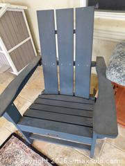 MaxSold Auction: Four Adirondack Chairs - Fair Oaks (California, USA) PARTNER MANAGED Moving Online Auction - Cocoa Palm Way