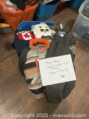MaxSold Auction: Boys Clothing A - Kingston (Ontario, Canada) PARTNER MANAGED Downsizing Online Auction - County Road 38, Elginburg (STORAGE)