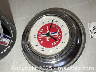 MaxSold Auction: Mustang Clock And Ice Bucket A - Kingston (Ontario, Canada) PARTNER MANAGED Downsizing Online Auction - County Road 38, Elginburg (STORAGE)