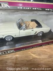 MaxSold Auction: Mustang Die Cast Cars A - Kingston (Ontario, Canada) PARTNER MANAGED Downsizing Online Auction - County Road 38, Elginburg (STORAGE)