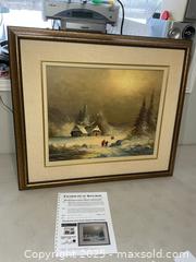 MaxSold Auction: Oil On Canvas Painting A - Kingston (Ontario, Canada) PARTNER MANAGED Downsizing Online Auction - County Road 38, Elginburg (STORAGE)