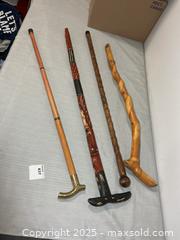MaxSold Auction: Vintage Canes A - Kingston (Ontario, Canada) PARTNER MANAGED Downsizing Online Auction - County Road 38, Elginburg (STORAGE)