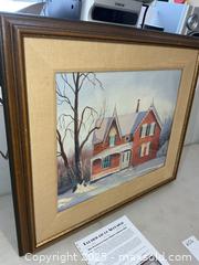 MaxSold Auction: Watercolour Painting A - Kingston (Ontario, Canada) PARTNER MANAGED Downsizing Online Auction - County Road 38, Elginburg (STORAGE)
