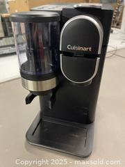 MaxSold Auction: Cuisinart Single Serve Coffee Machine with Built-in Grinder - Toronto (Ontario, Canada) SELLER MANAGED Moving Online Auction - Kennedy Road (STORAGE)