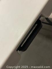 MaxSold Auction: Folding Table with Handle and Rolling Wheels - Toronto (Ontario, Canada) SELLER MANAGED Moving Online Auction - Kennedy Road (STORAGE)