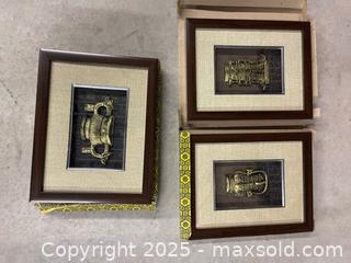 MaxSold Auction: Framed Chinese Metal Sculptures - Toronto (Ontario, Canada) SELLER MANAGED Moving Online Auction - Kennedy Road (STORAGE)