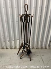 MaxSold Auction: Heavy Duty Fireplace Tool Set - Toronto (Ontario, Canada) SELLER MANAGED Moving Online Auction - Kennedy Road (STORAGE)