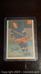 MaxSold Auction: 1954 Parkhurst Camille Henry Rookie Card - Kingston (Ontario, Canada) SELLER MANAGED Downsizing Online Auction - Birchwood Drive