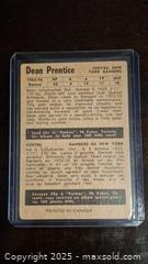 MaxSold Auction: 1954 Parkhurst Dean Prentice Rookie Card - Kingston (Ontario, Canada) SELLER MANAGED Downsizing Online Auction - Birchwood Drive