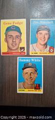 MaxSold Auction: 1958 Topps Baseball Card Lot - Kingston (Ontario, Canada) SELLER MANAGED Downsizing Online Auction - Birchwood Drive