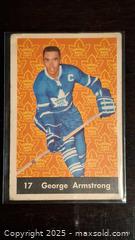 MaxSold Auction: 1961 Parkhurst George Armstrong Hockey Card - Kingston (Ontario, Canada) SELLER MANAGED Downsizing Online Auction - Birchwood Drive
