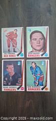 MaxSold Auction: 1969 OPC Rangers and Red Wings Hockey Card Lot - Kingston (Ontario, Canada) SELLER MANAGED Downsizing Online Auction - Birchwood Drive
