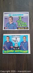 MaxSold Auction: 1971 OPC Ed Giacomin Hockey Card Lot - Kingston (Ontario, Canada) SELLER MANAGED Downsizing Online Auction - Birchwood Drive