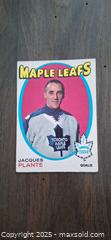 MaxSold Auction: 1971 OPC Jacques Plante Hockey Card - Kingston (Ontario, Canada) SELLER MANAGED Downsizing Online Auction - Birchwood Drive