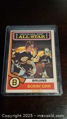 MaxSold Auction: 1974 OPC Bobby Orr All Star Hockey Card - Kingston (Ontario, Canada) SELLER MANAGED Downsizing Online Auction - Birchwood Drive