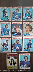 MaxSold Auction: 1975 OPC Toronto Maple Leafs Hockey Card lot - Kingston (Ontario, Canada) SELLER MANAGED Downsizing Online Auction - Birchwood Drive