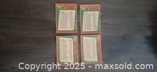 MaxSold Auction: 1978 OPC Team Checklists unmarked - Kingston (Ontario, Canada) SELLER MANAGED Downsizing Online Auction - Birchwood Drive