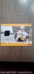 MaxSold Auction: 2006 Patrice Bergeron Game used jersey card - Kingston (Ontario, Canada) SELLER MANAGED Downsizing Online Auction - Birchwood Drive