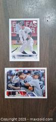 MaxSold Auction: Aaron Judge Baseball card lot 2 - Kingston (Ontario, Canada) SELLER MANAGED Downsizing Online Auction - Birchwood Drive