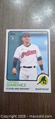 MaxSold Auction: Andres Gimenez Rookie Card - Kingston (Ontario, Canada) SELLER MANAGED Downsizing Online Auction - Birchwood Drive