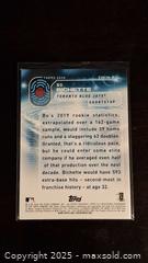 MaxSold Auction: Bo Bichette Rookie Card - Kingston (Ontario, Canada) SELLER MANAGED Downsizing Online Auction - Birchwood Drive