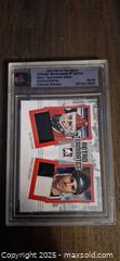 MaxSold Auction: Chris Chelios &#38; Ed Belfour Ultimate retro teammates Hockey game used  jersey card 15/24 - Kingston (Ontario, Canada) SELLER MANAGED Downsizing Online Auction - Birchwood Drive