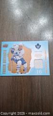 MaxSold Auction: Darcey Tucker game used jersey card - Kingston (Ontario, Canada) SELLER MANAGED Downsizing Online Auction - Birchwood Drive