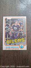 MaxSold Auction: Glenn Anderson Rookie Card - Kingston (Ontario, Canada) SELLER MANAGED Downsizing Online Auction - Birchwood Drive
