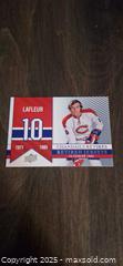 MaxSold Auction: Guy Lafleur SP retired jersey Hockey card - Kingston (Ontario, Canada) SELLER MANAGED Downsizing Online Auction - Birchwood Drive
