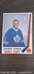 MaxSold Auction: Johnny Bower 1969 OPC Hockey Card - Kingston (Ontario, Canada) SELLER MANAGED Downsizing Online Auction - Birchwood Drive