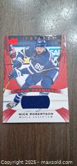 MaxSold Auction: Nick Robertson Rookie Jersey card numbered 142/499 - Kingston (Ontario, Canada) SELLER MANAGED Downsizing Online Auction - Birchwood Drive