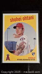 MaxSold Auction: Shohei Ohtani Rookie Card - Kingston (Ontario, Canada) SELLER MANAGED Downsizing Online Auction - Birchwood Drive