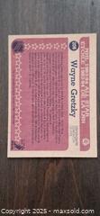 MaxSold Auction: Wayne Gretzky OPC 1984 All Star Card - Kingston (Ontario, Canada) SELLER MANAGED Downsizing Online Auction - Birchwood Drive