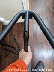 MaxSold Auction: Speaker stands w/internal wire routing. - Ottawa (Ontario, Canada) SELLER MANAGED Downsizing Online Auction - Pacer Place