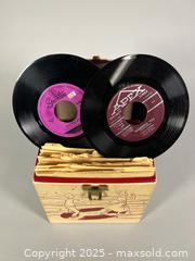 MaxSold Auction: 1950’s-1960’s 45’s LP’s Vinyl Records with Case - Toronto (Ontario, Canada) SELLER MANAGED Reseller Online Auction - Chesswood Drive