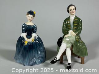 MaxSold Auction: (2) ROYAL DOULTON Porcelain Figurines - Toronto (Ontario, Canada) SELLER MANAGED Reseller Online Auction - Chesswood Drive