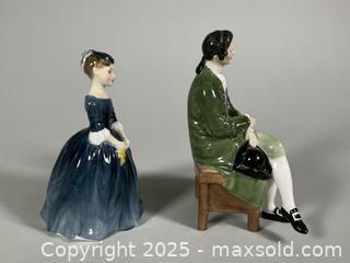 MaxSold Auction: (2) ROYAL DOULTON Porcelain Figurines - Toronto (Ontario, Canada) SELLER MANAGED Reseller Online Auction - Chesswood Drive