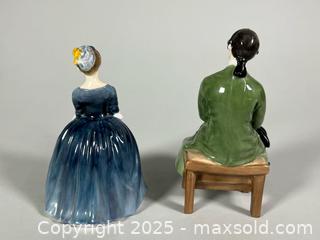 MaxSold Auction: (2) ROYAL DOULTON Porcelain Figurines - Toronto (Ontario, Canada) SELLER MANAGED Reseller Online Auction - Chesswood Drive