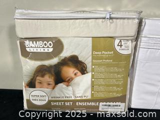 MaxSold Auction: (2) Sealed QUEEN SIZE 4-PCE + 6-PCE Bedding Sets - Toronto (Ontario, Canada) SELLER MANAGED Reseller Online Auction - Chesswood Drive