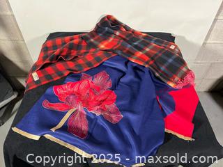MaxSold Auction: (3) CASHMERE Scarves-NEVER USED  - Toronto (Ontario, Canada) SELLER MANAGED Reseller Online Auction - Chesswood Drive