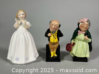 MaxSold Auction: (3) ROYAL DOULTON Porcelain Figurines  - Toronto (Ontario, Canada) SELLER MANAGED Reseller Online Auction - Chesswood Drive