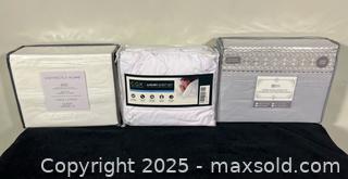 MaxSold Auction: (3) Sealed QUEEN SIZE 4-PCE Bedding Sets - Toronto (Ontario, Canada) SELLER MANAGED Reseller Online Auction - Chesswood Drive