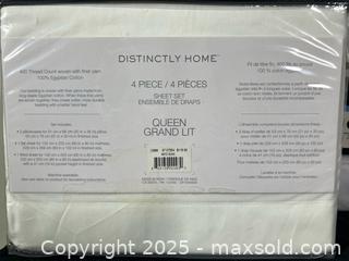 MaxSold Auction: (3) Sealed QUEEN SIZE 4-PCE Bedding Sets - Toronto (Ontario, Canada) SELLER MANAGED Reseller Online Auction - Chesswood Drive